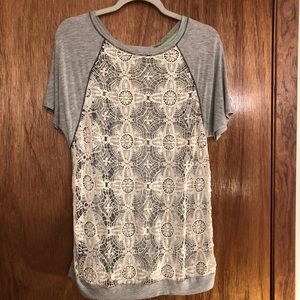 Jolt Crochet Top, Medium